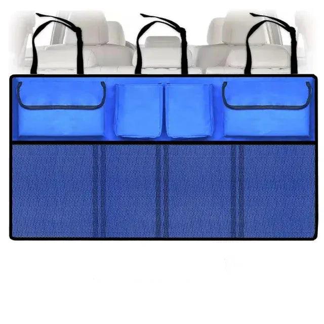 Universal Large Capacity Cargo Mesh Holder with Pockets