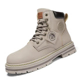 Superior All-Weather High-Top Men's Leather Boots - The Next Door Neighbor 