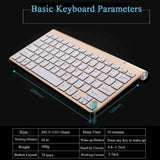 Mini Wireless Keyboard and Mouse Set for Mac Apple Computer - The Next Door Neighbor 