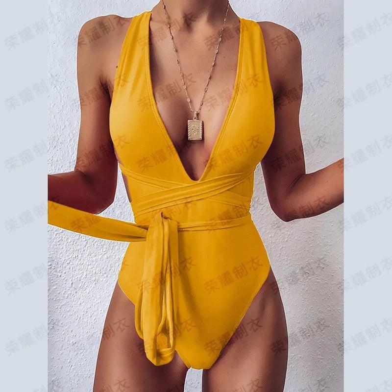 Fashion Summer One Piece Swimsuit