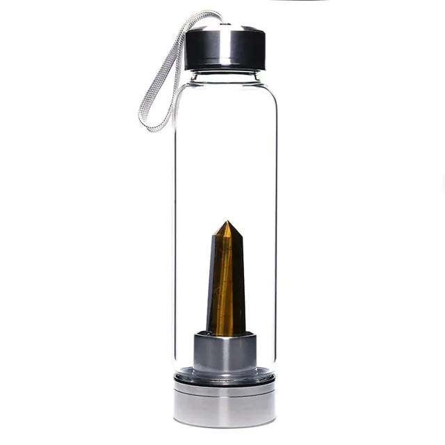 Natural Crystal Water Bottle