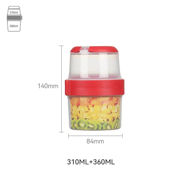 Double Layer Food Container