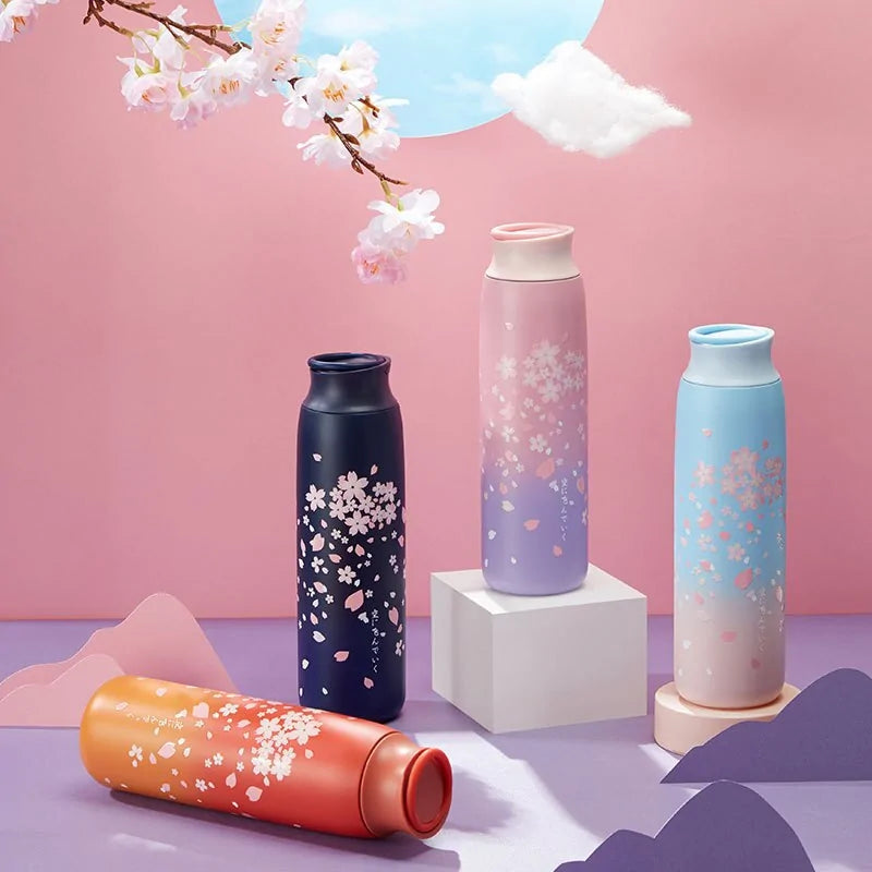 Japanese Sakura Thermos Bottle