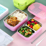 Stainless Steel Two-Layer Lunch Box