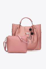 2-Piece PU Leather Bag Set - The Next Door Neighbor 