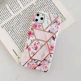 Geometric Pink Flower Case - The Next Door Neighbor 