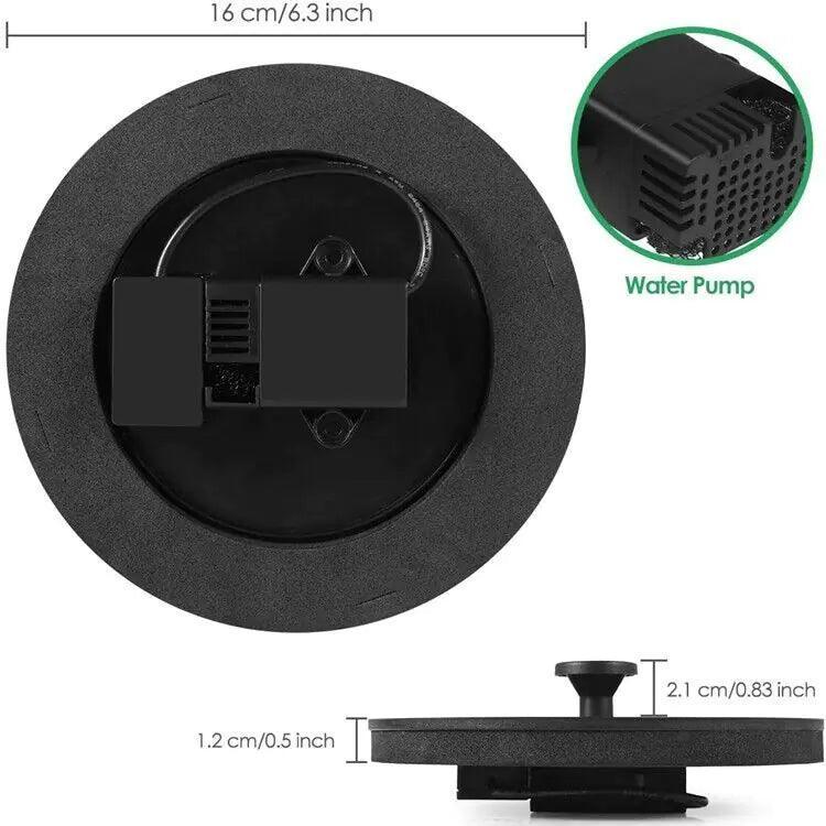 Solar Power Bird Bath Fountain Pump - The Next Door Neighbor 