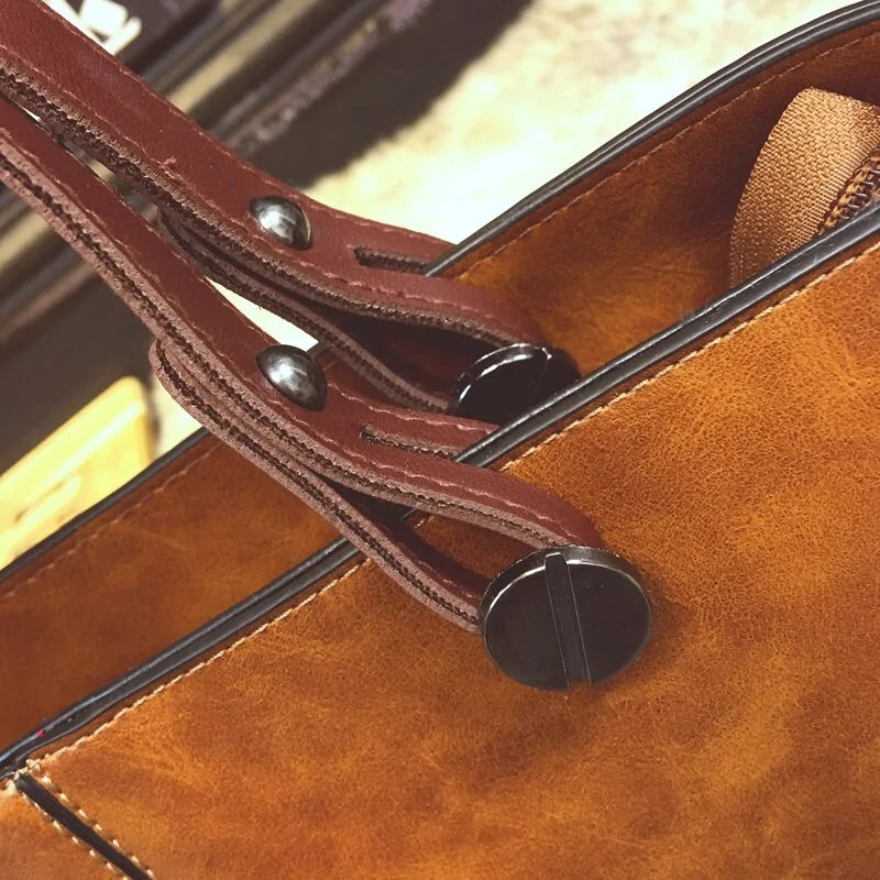 Wax Oil Leather Bag