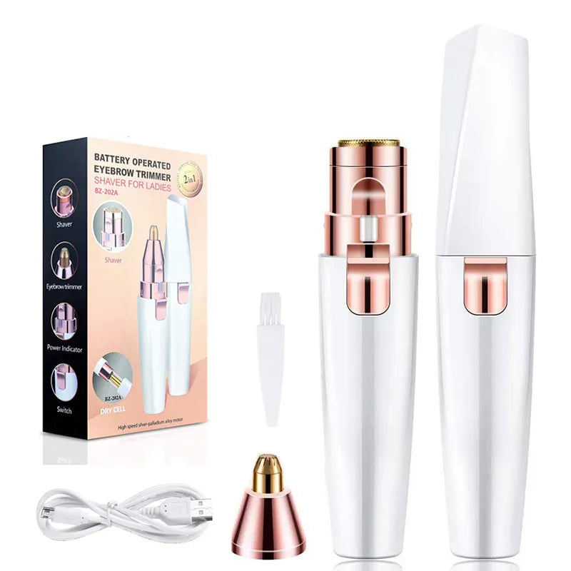 2-in-1 Portable Women's Epilator - The Next Door Neighbor 