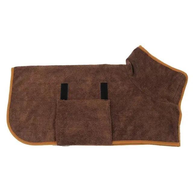 Super Absorbent Pet Bathrobe Towel - The Next Door Neighbor 