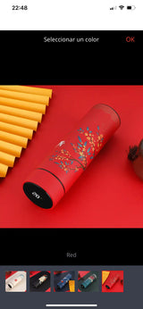 Oriental Style Smart Thermos