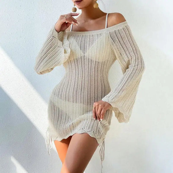 Knitted Beach Dress - The Next Door Neighbor 