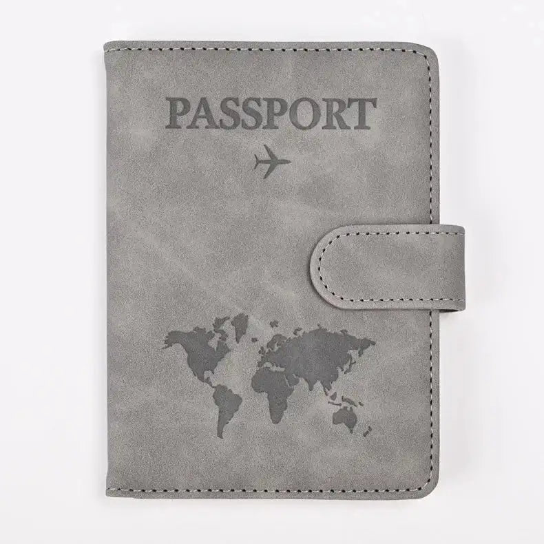 Leather Passport and Card Holder - The Next Door Neighbor 