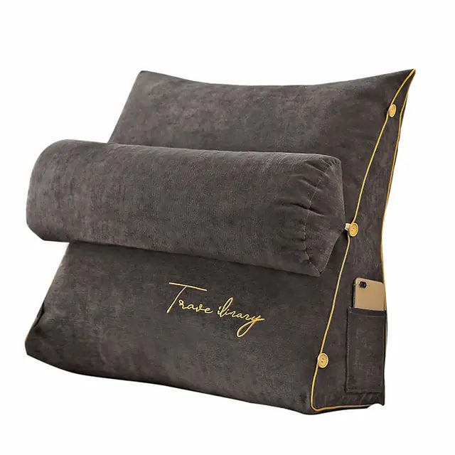 Luxury Triangle Reading Pillow