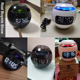 Mini LED Display Alarm Clock Bluetooth Speaker - The Next Door Neighbor 