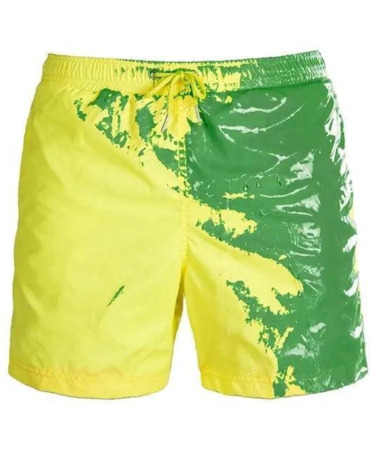 Magical Change Color Men's Beach Shorts - The Next Door Neighbor 