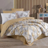 Hobby Irma Beige - Ranforce Double Duvet Cover Set