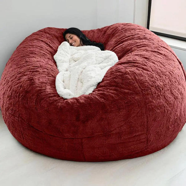 Giant Fluffy Bean Bag - The Next Door Neighbor 