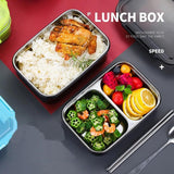 Stainless Steel Two-Layer Lunch Box