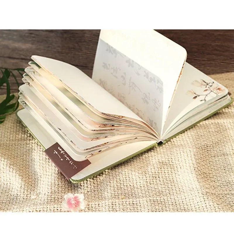 Hardcover Notebook with Colorful Pages