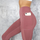 Ankle-Length Pocket Leggings - The Next Door Neighbor 