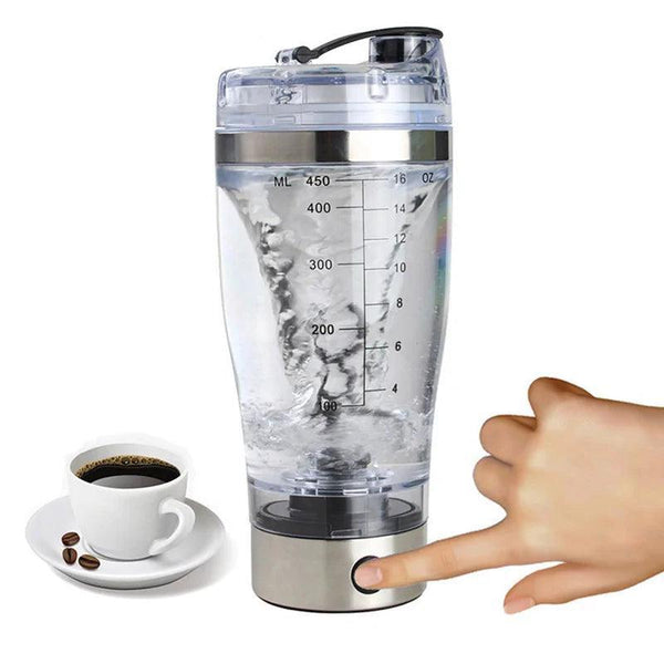 600ml Electric Tornado Mixer Water Bottle - The Next Door Neighbor 