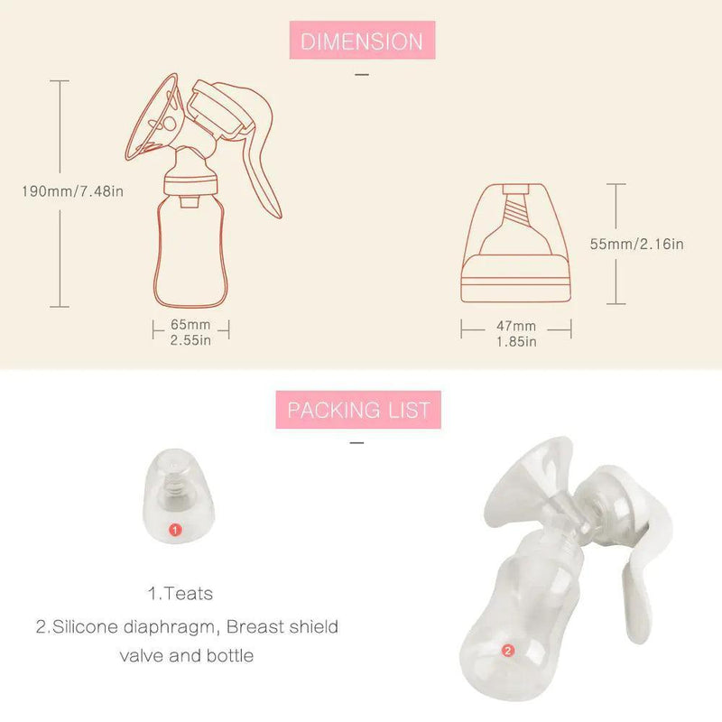 Manual Breast Pump - The Next Door Neighbor 