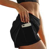 High Waist Double Layer Running Shorts - The Next Door Neighbor 