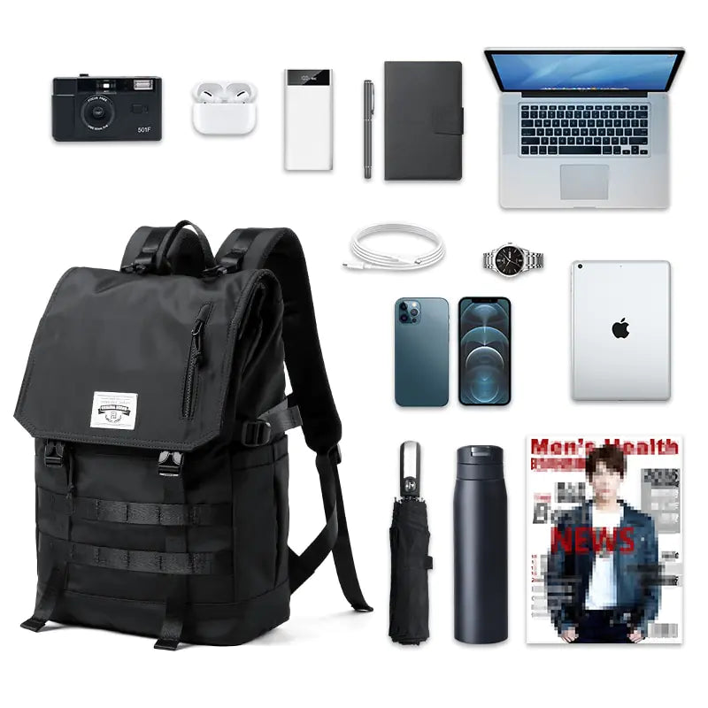 Roll Top Travel Backpack