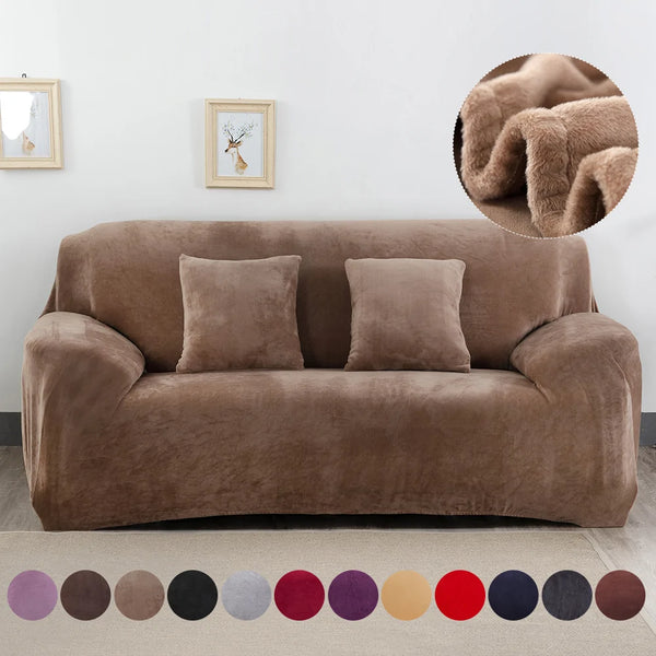 Stretch Sofa Slipcover - The Next Door Neighbor 