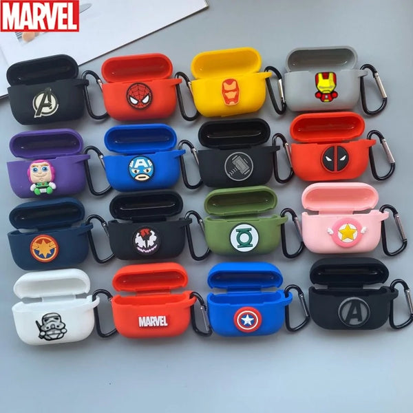 Cartoon Marvel Avengers Silicone Case For Airpods
