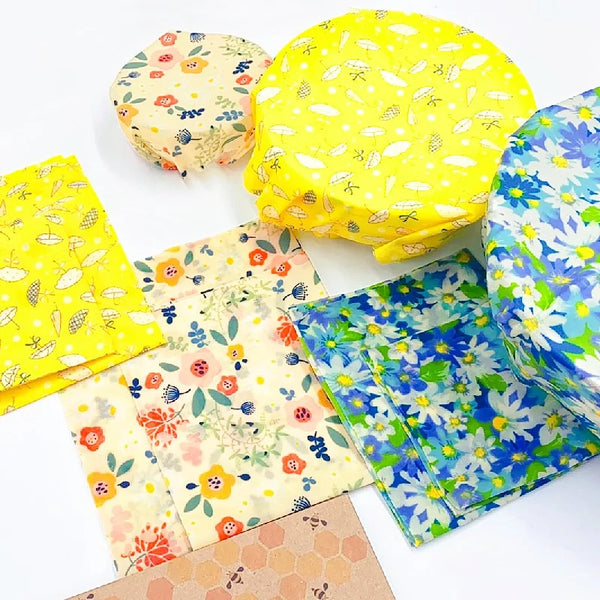 Eco-friendly Beeswax Wrap Pack