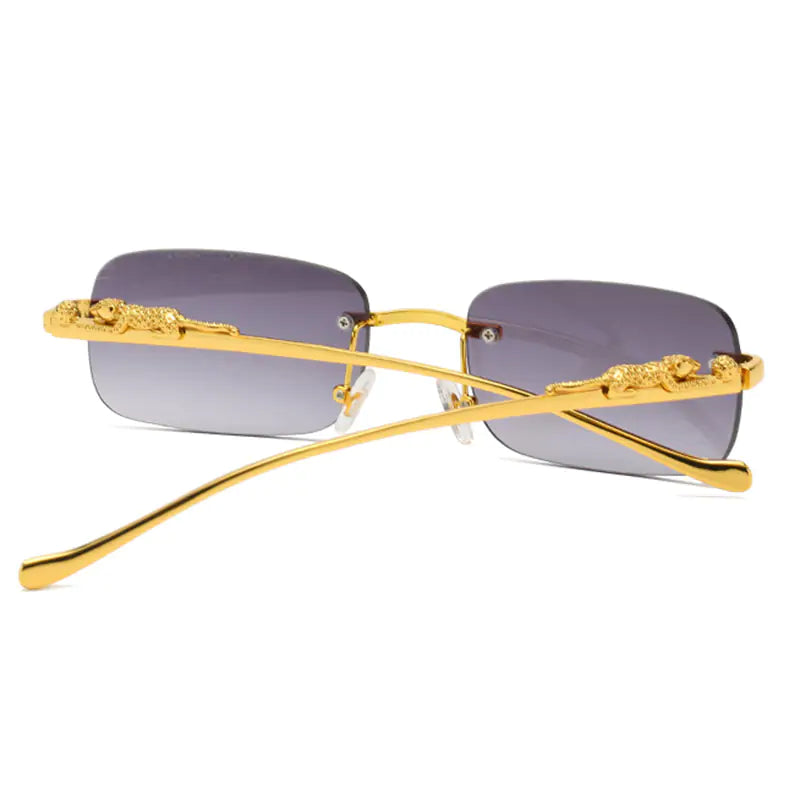 Rimless Square Sunglasses - The Next Door Neighbor 