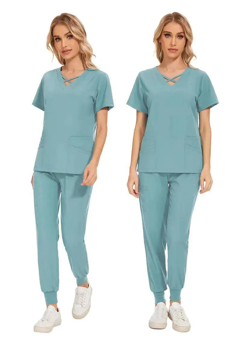 Women Stretch Slim Fit Scrubs