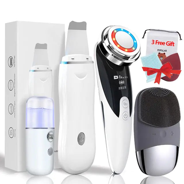 4+3 Kit Ultrasonic Skin Scrubber - The Next Door Neighbor 