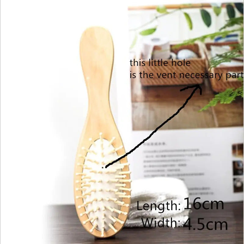 Paddle Cushion Hair Loss Massage Brush - The Next Door Neighbor 