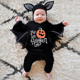 Halloween Bat Costume Romper for Babies