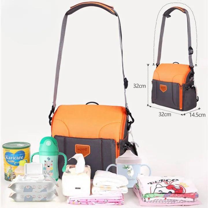 2 in 1 Diaper Bag Booster Seat - The Next Door Neighbor 