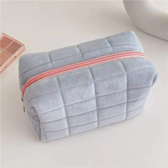 Cute Faux Fur Makeup Bag