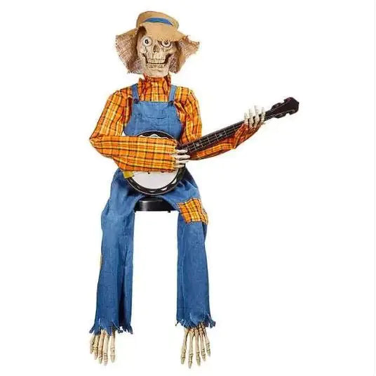 Halloween Banjo Skeleton