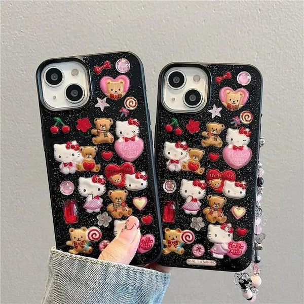 Hello Kitty Multicharm Phone Cases - The Next Door Neighbor 