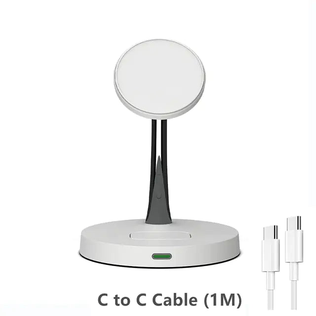 Iphone Magnetic Wireless Charger Station Dock