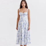 Summer Floral  A-line Dress