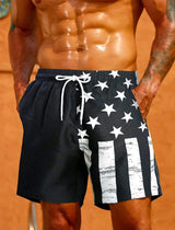 Men's USA Flag Swim Trunks