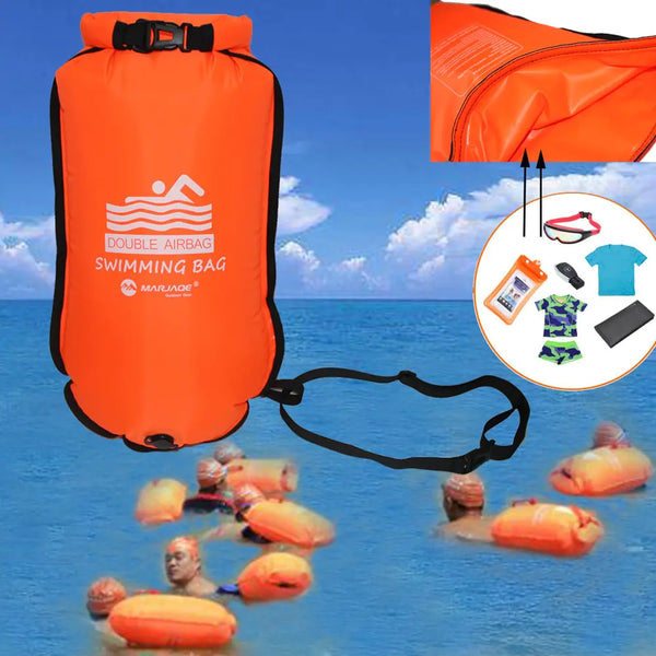 Inflatable Open Swimming Buoy Tow