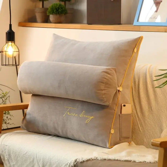 Luxury Triangle Reading Pillow