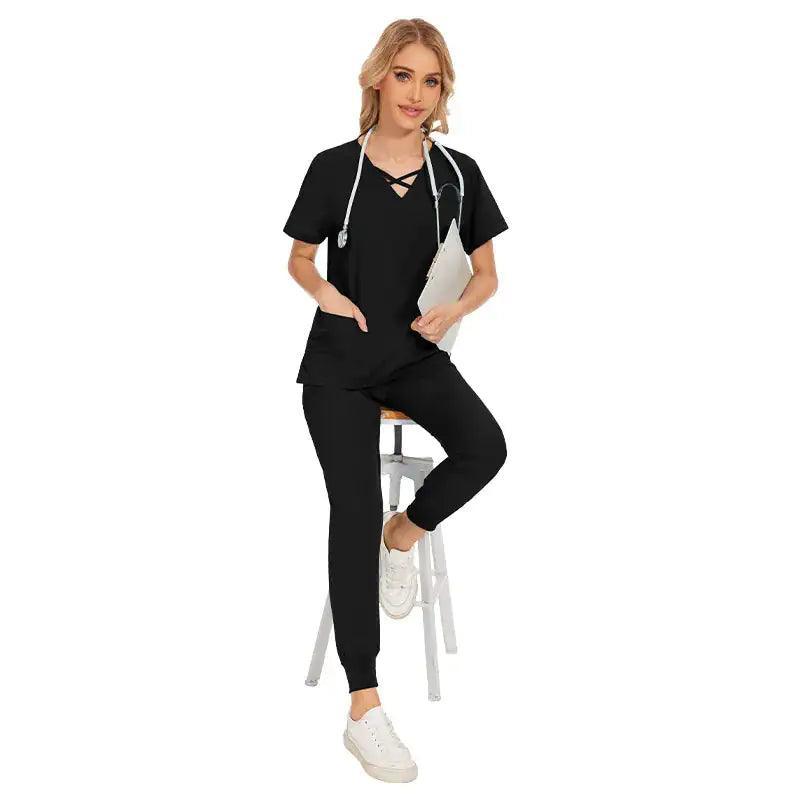 Women Stretch Slim Fit Scrubs