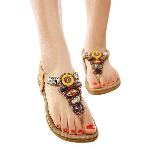 Boho Beach Sandals - The Next Door Neighbor 