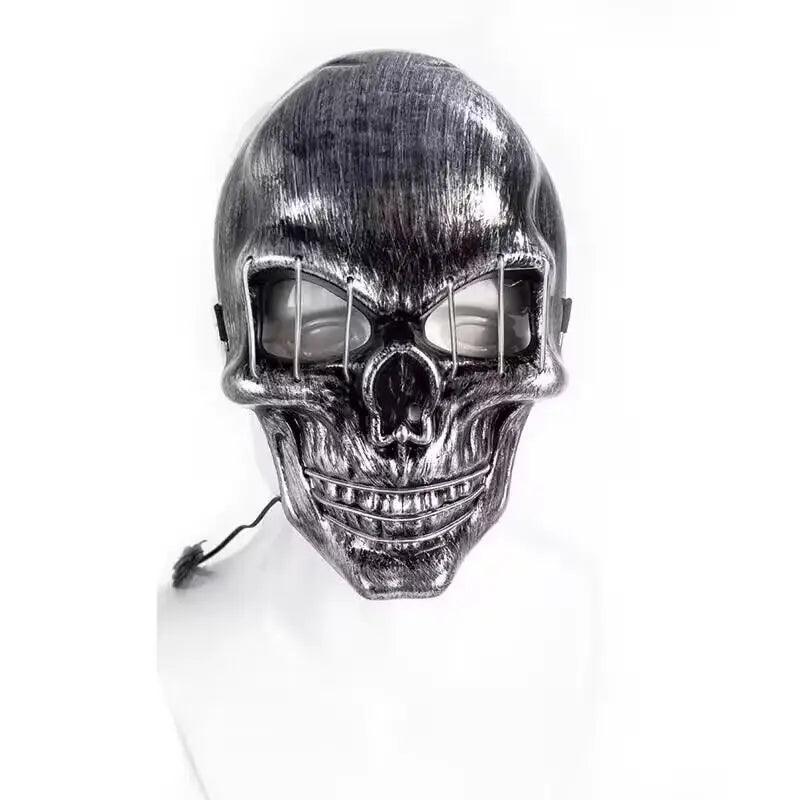 LED Skull Halloween Mask