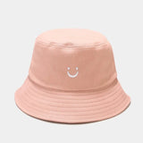 Embroidery Smile Face Expression Bucket Hat - The Next Door Neighbor 